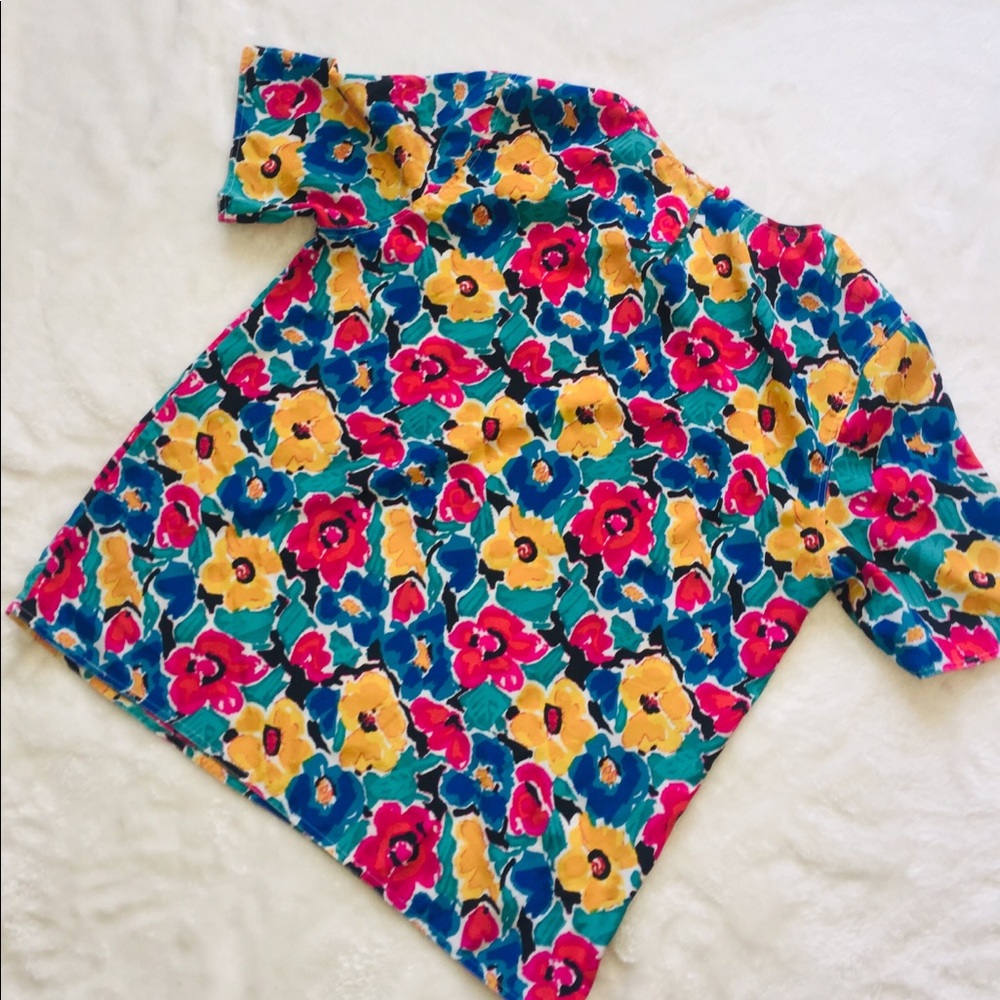 Jacquline Ferrar floral top